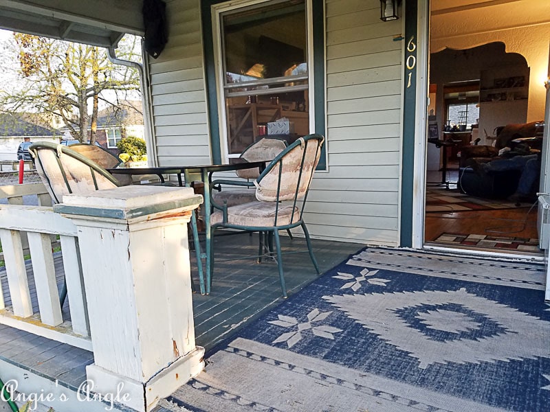 2018 Catch the Moment 365 Week 16 - Day 112 - Cleaned Porch