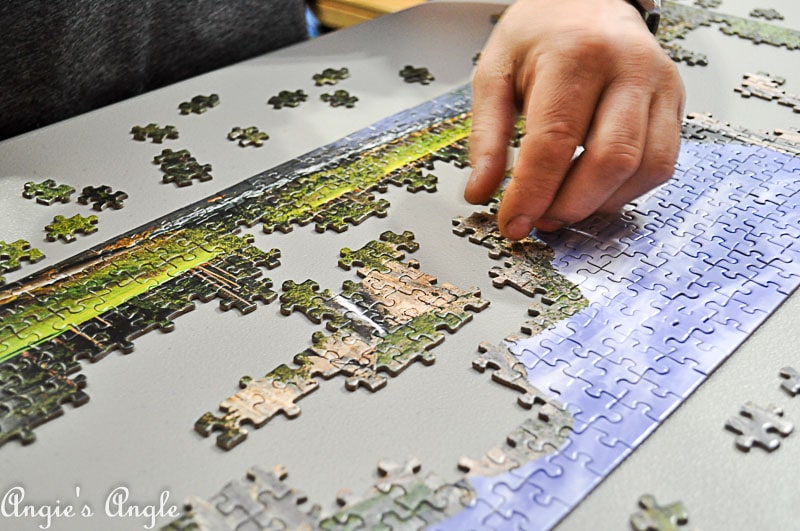 2018 Catch the Moment 365 Week 20 - Day 140 - Jason Working the Pressman Toys Puzzle