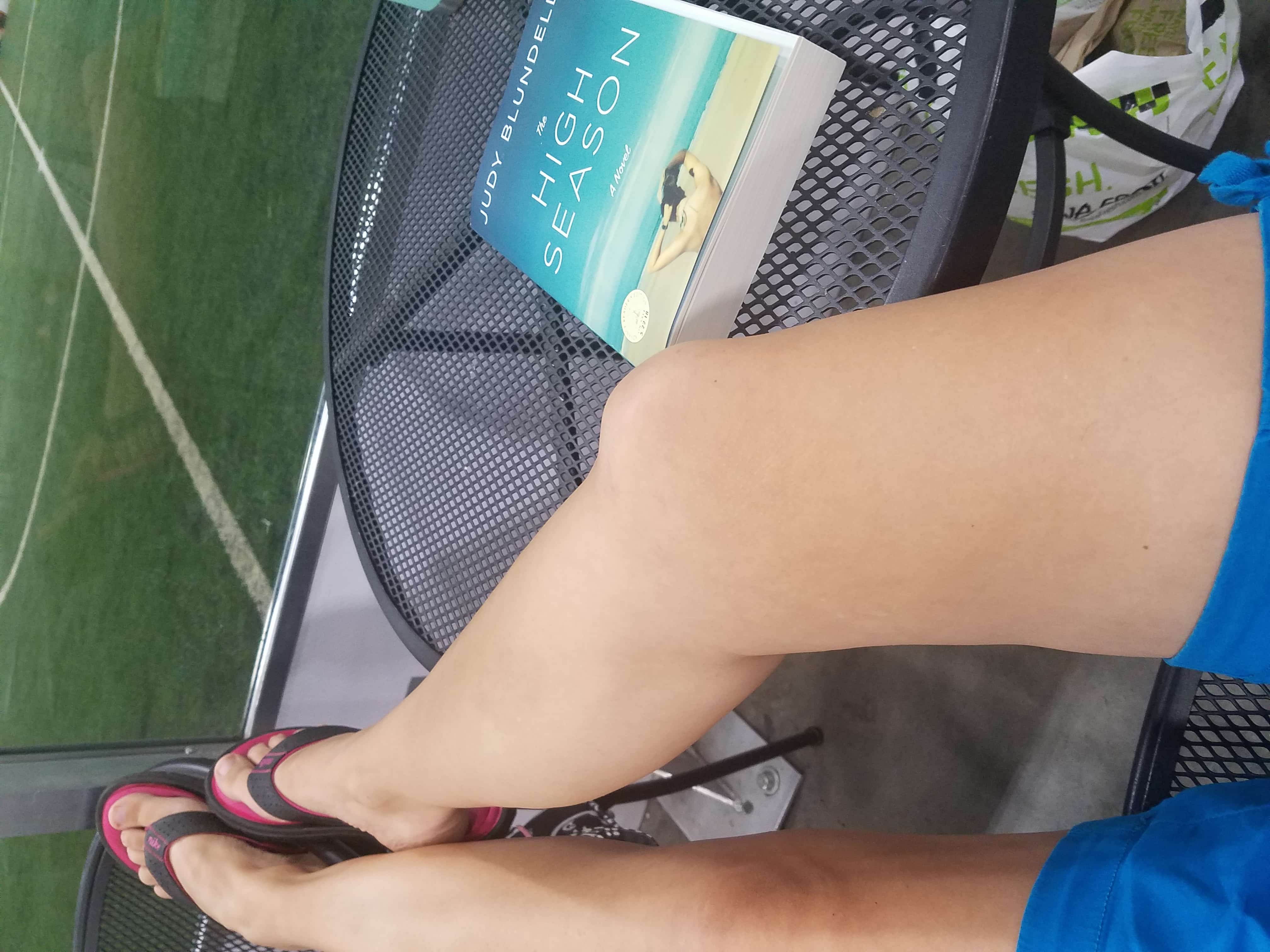 2018 Catch the Moment 365 Week 30 - Day 205 - Reading at Soccer