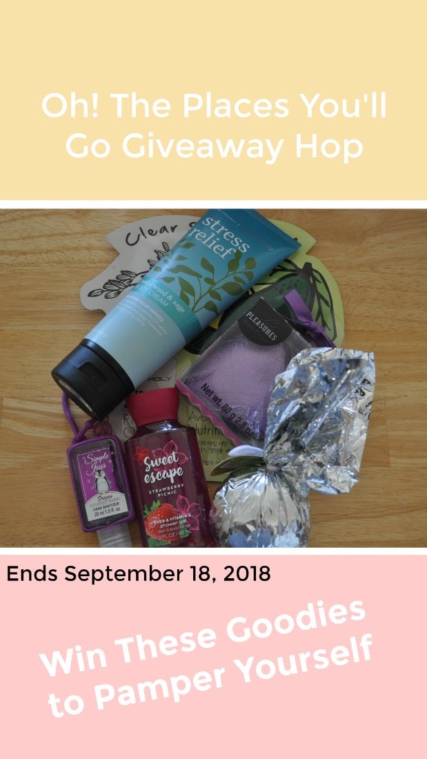 Win Goodies to Pamper Yourself ends September 18, 2018