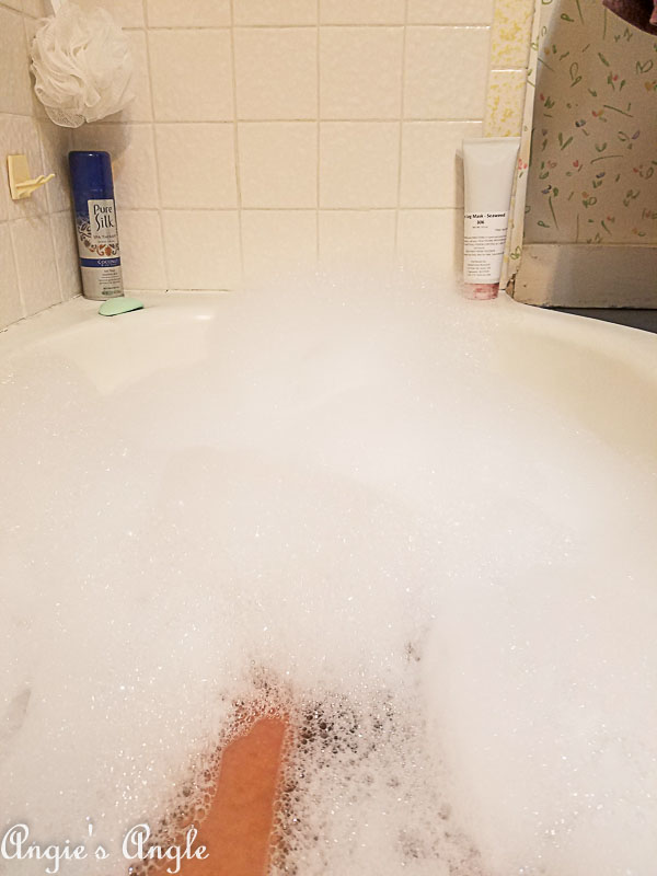 2018 Catch the Moment 365 Week 39 - Day 268 - Tuesday Bubble Bath