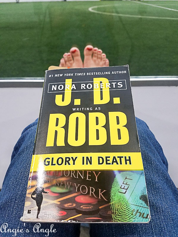 2018 Catch the Moment 365 Week 39 - Day 269 - Reading at Soccer