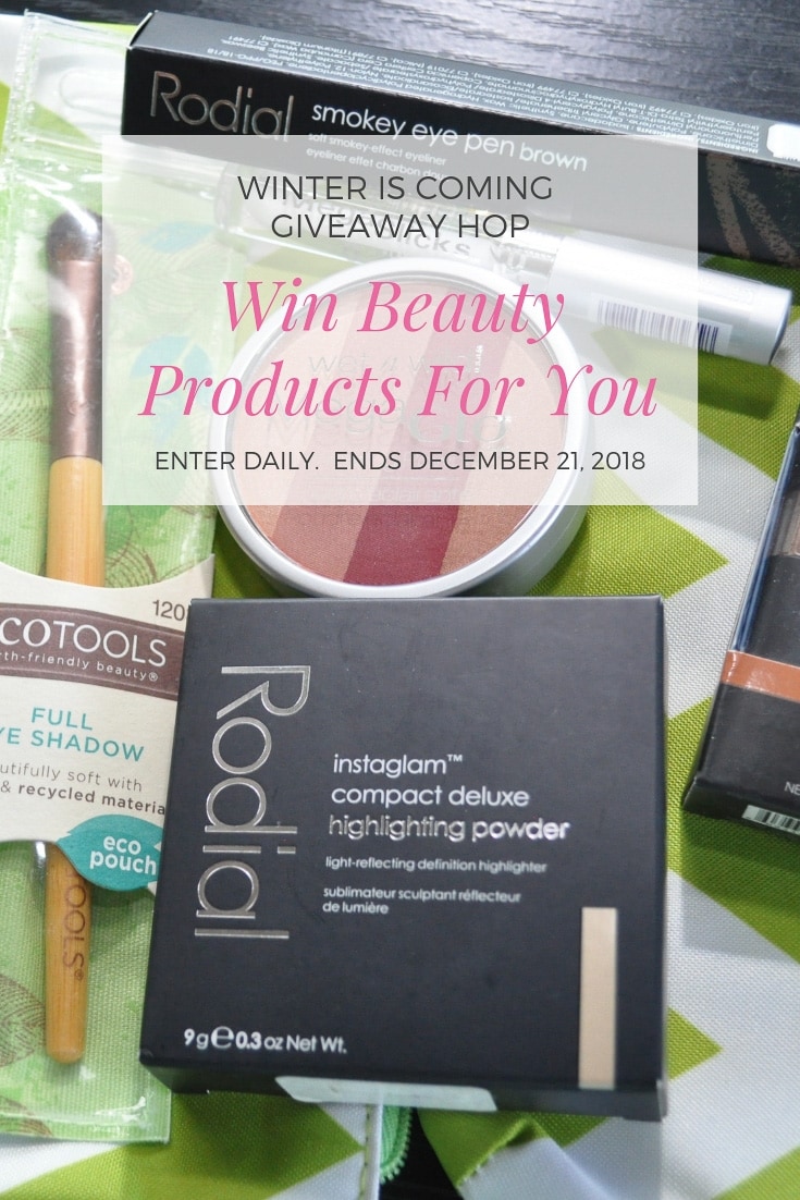 Winter is Coming Win Beauty Products For You