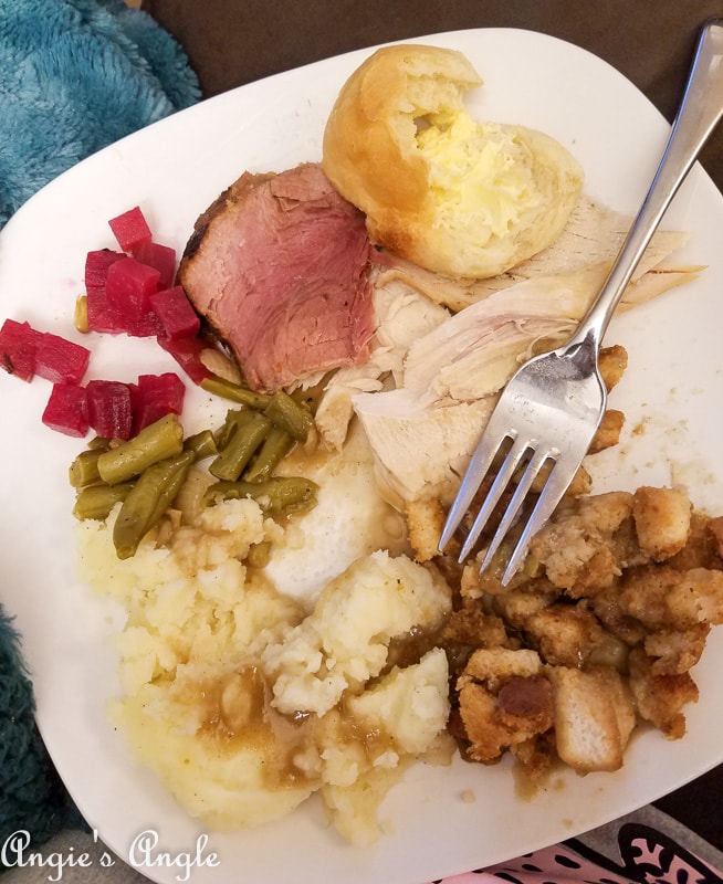 2018 Catch the Moment 365 Week 48 - Day 330 - Turkey Dinner