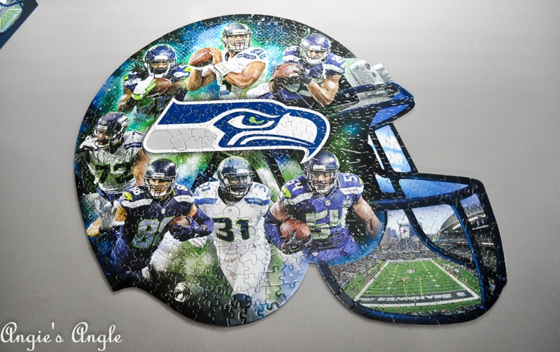 2018 Catch the Moment 365 Week 48 - Day 331 - Seahawks Helmet Puzzle