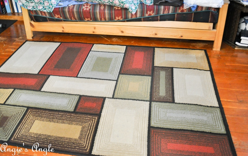 Refresh Your Space - Old Rug in Second Living Room