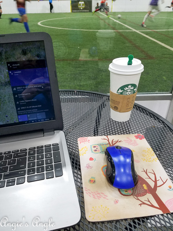 2019 Catch the Moment 365 Week 5 - Day 29 - Working at Soccer