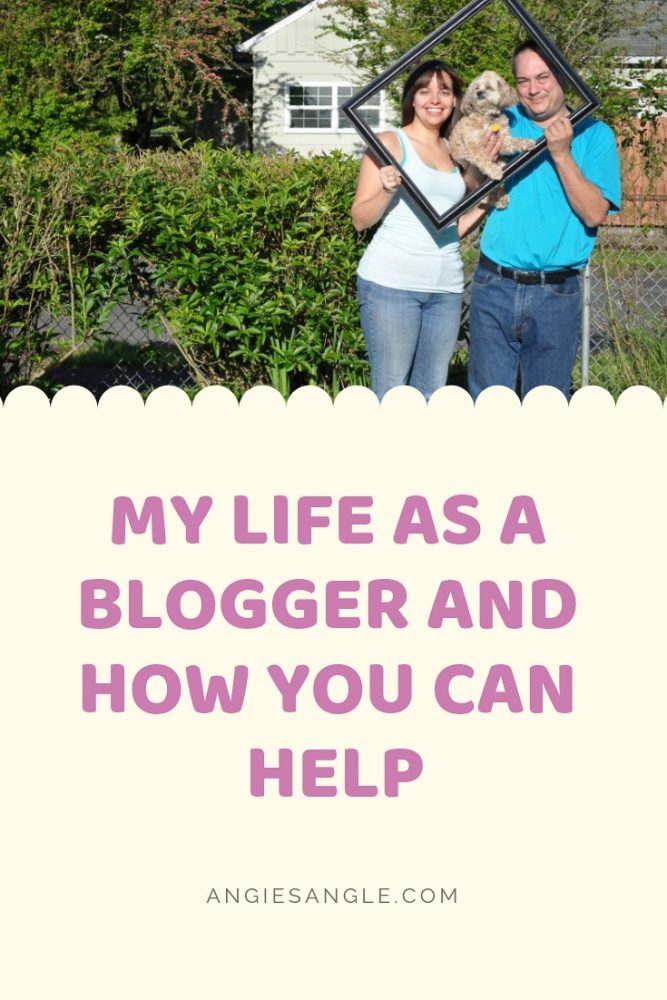 Life as a Blogger - Pin