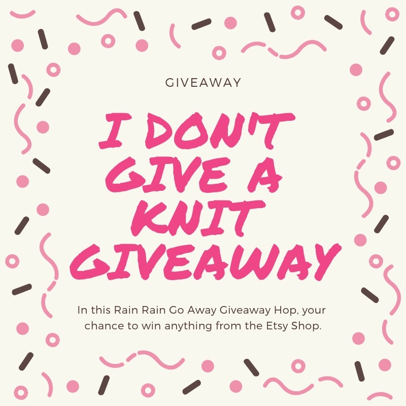 I Dont Give a Knit Giveaway - Social