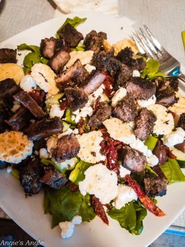 2019-Catch-the-Moment-365-Week-33-Day-231-Steak-Greek-Salad