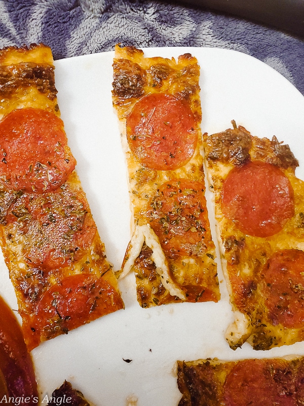 2020 Catch the Moment 366 Week 6 - Day 38 -Low Carb Pizza Sticks