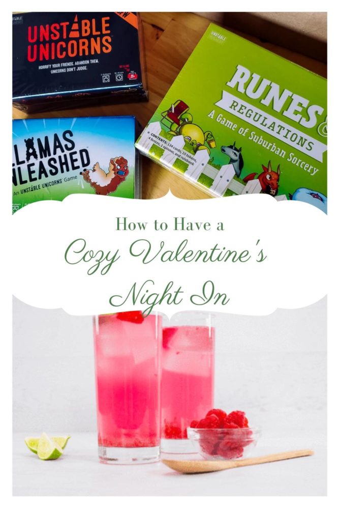 Cozy Valentines Night In - Pin