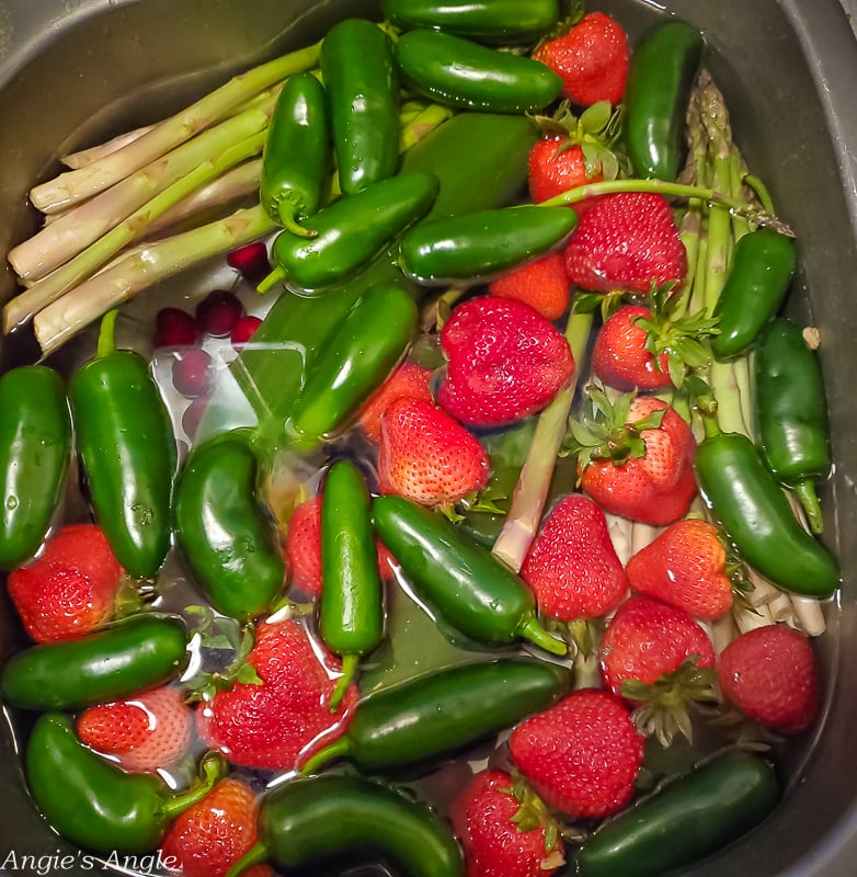 2020 Catch the Moment 366 Week 18 - Day 125 - Washing the Produce