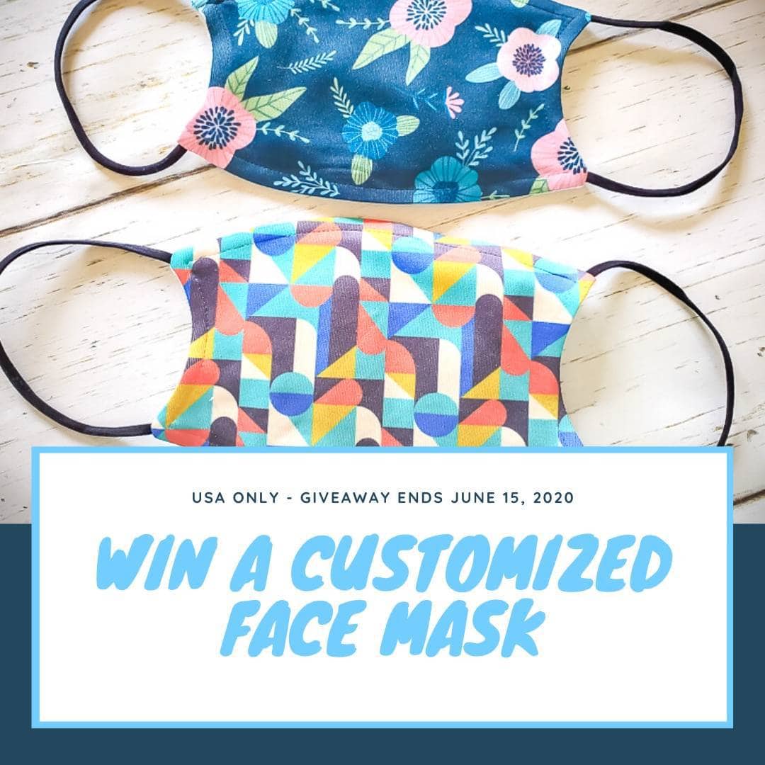Chance to Win a Customized Face Mask *USA only*