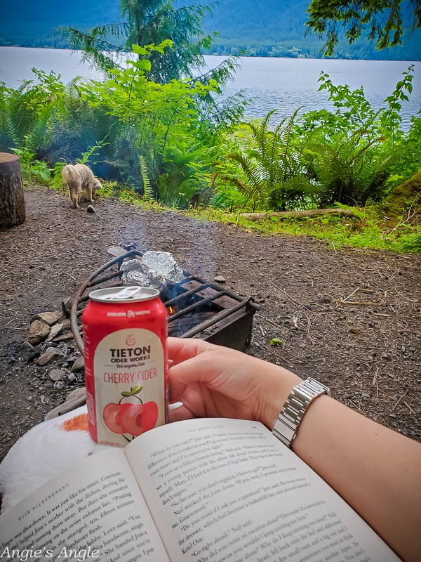 2020 Catch the Moment 366 Week 25 - Day 175 - Tieton Cider and Reading with a View