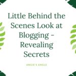Behind the Scenes Look at Blogging - Pinterest