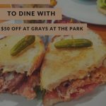 Dine at Grays at the Park - Pin