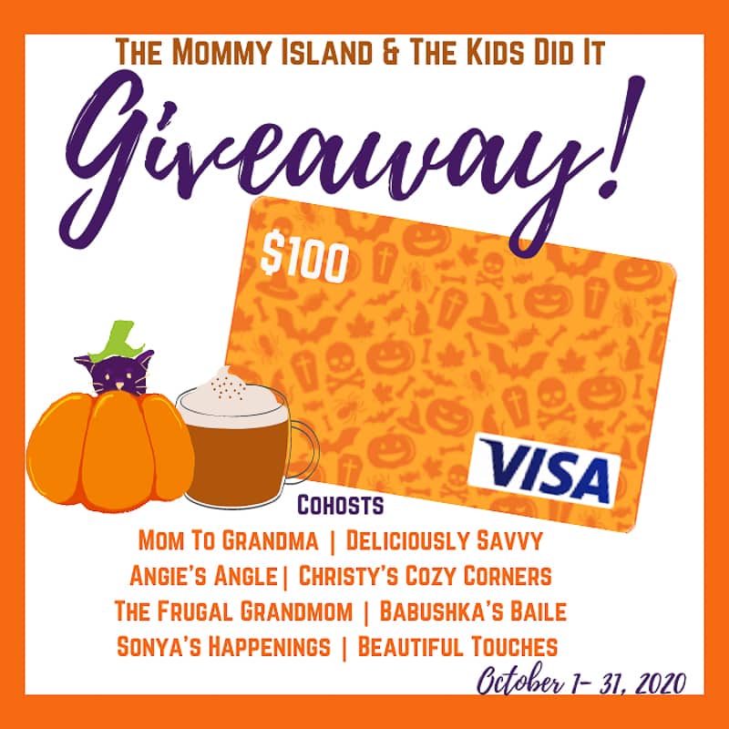 October $100 Visa Giveaway