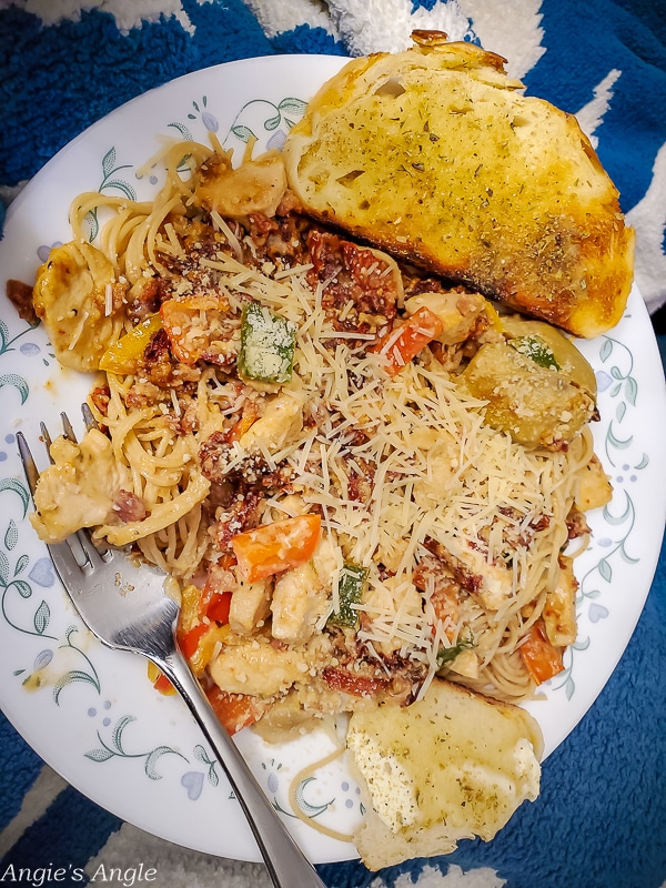 2020 Catch the Moment 366 Week 43 - Day 295 - Alfredo Dinner