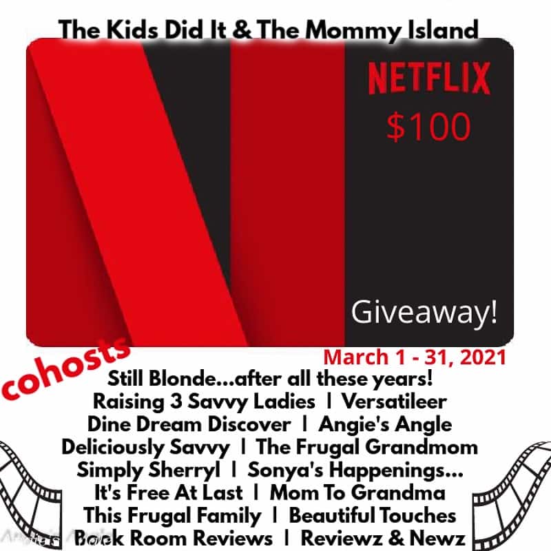 March $100 Netflix Giveaway – Your Chance to View it for Free
