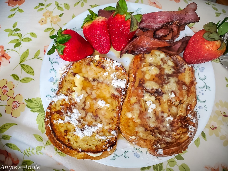 2021 Catch the Moment 365 - Week 8 - Day 53 - French Toast for Dinner