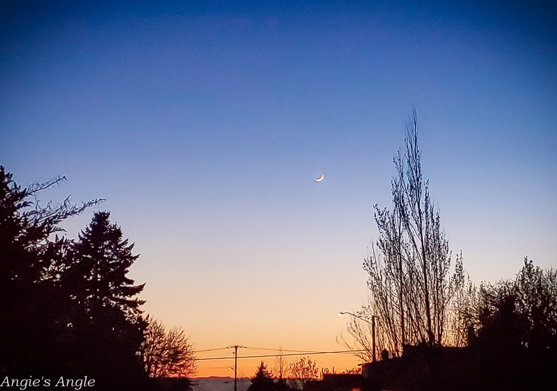 2021 Catch the Moment 365 - Week 15 - Day 103 - That Sunset & Moon