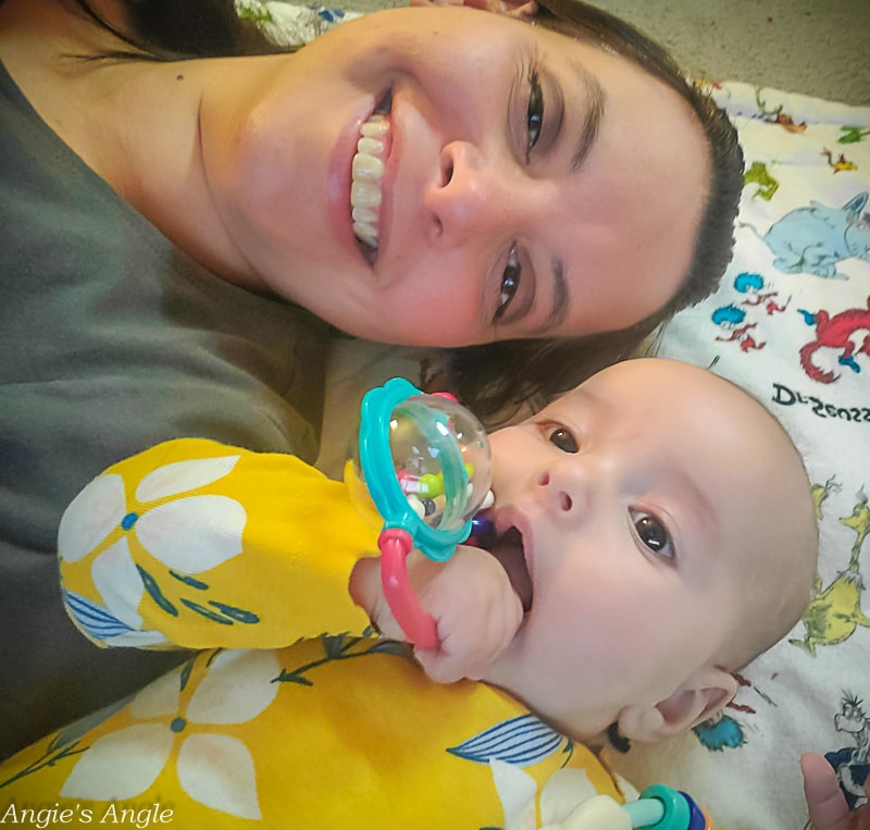 2021 Catch the Moment 365 - Week 49 - Day 338 - Mommy and Baby Floor Time