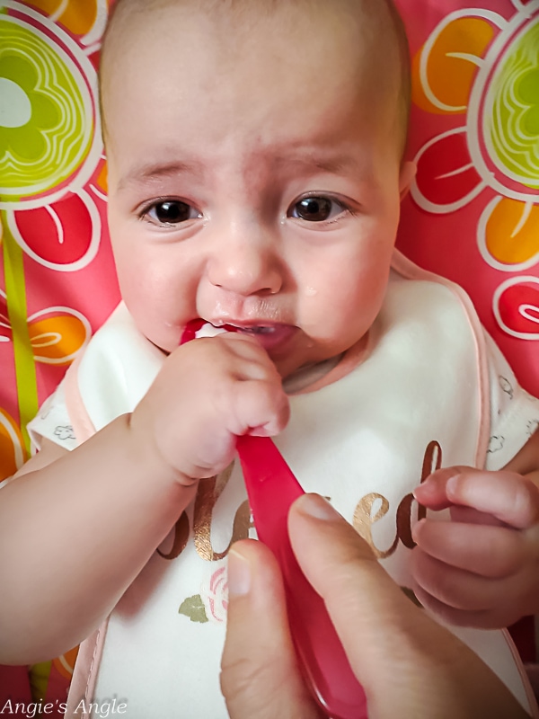 2021 Catch the Moment 365 - Week 50 - Day 349 - First Taste of Food