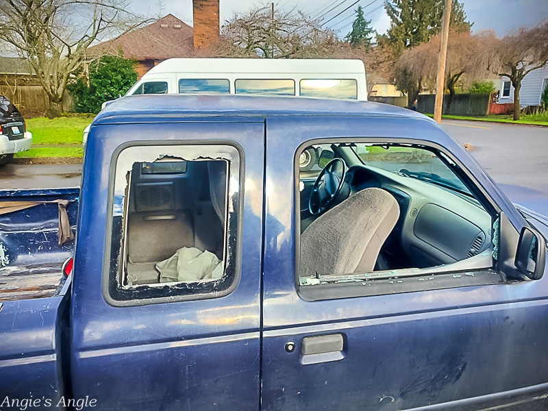 2022 Catch the Moment 365 - Week 3 - Day 20 - Jasons Truck Broken In