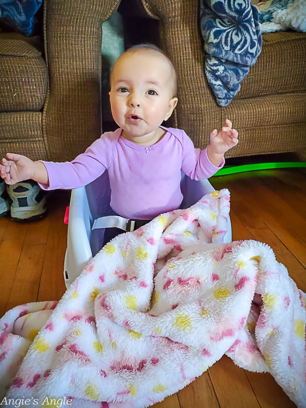 2022 Catch the Moment 365 - Week 8 - Day 53 - Covered Herself with Blanket