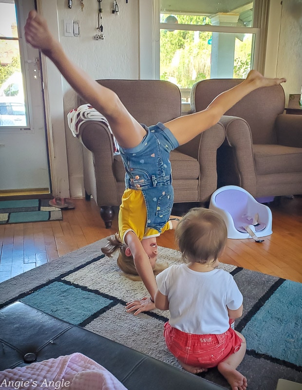 2022 Catch the Moment 365 - Week 38 - Day 261 - Amazed at the Headstand