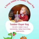 Toddler Diaper Bag - Pinterest