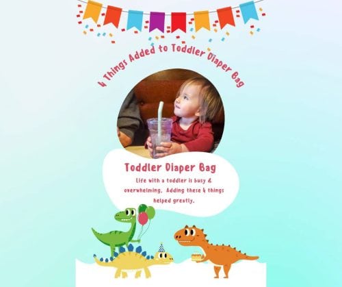 Toddler Diaper Bag - Social