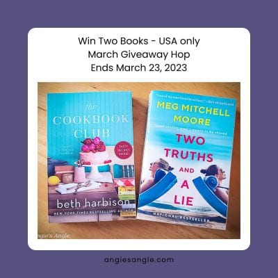 Win Two Books in the MARCH For The Love Of Reading Giveaway Hop
