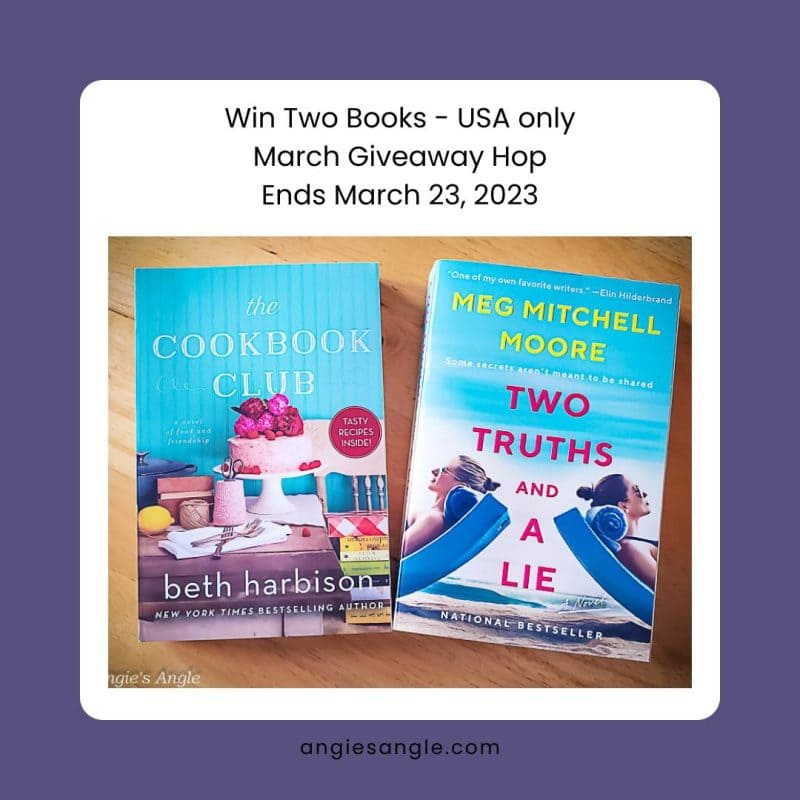 Win Two Books - USA March Giveaway Hop - Social