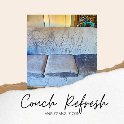 Happiness is an Old Couch Refresh – Items Needed Await