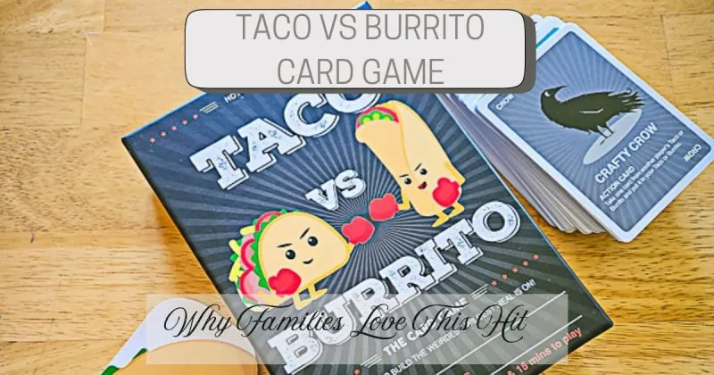 Taco vs Burrito Card Game - Social