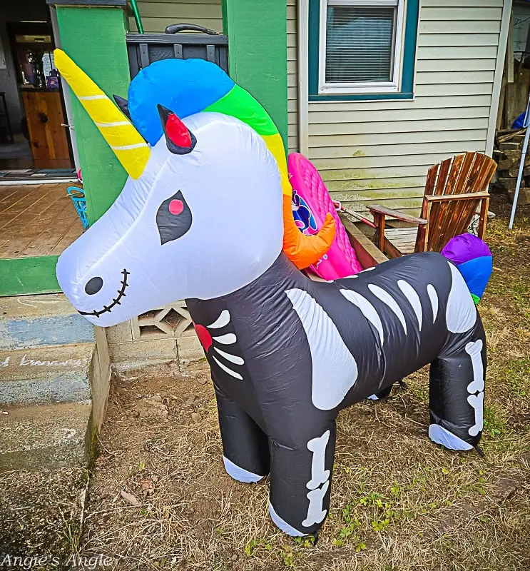 Unicorn Blow Up - Halloween