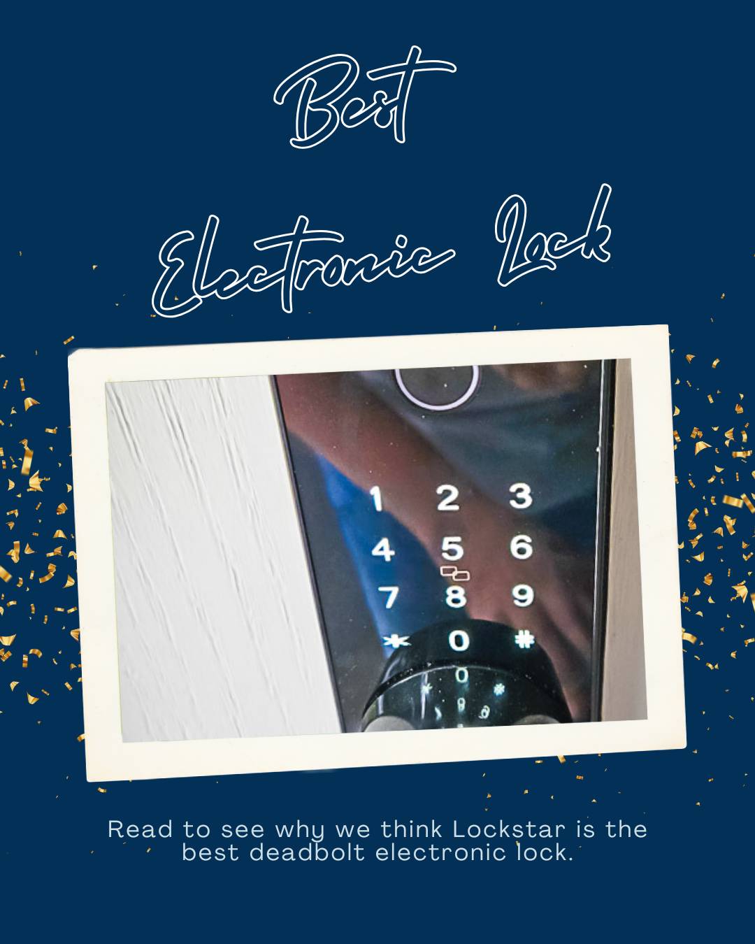 Best Electronic Lock - First